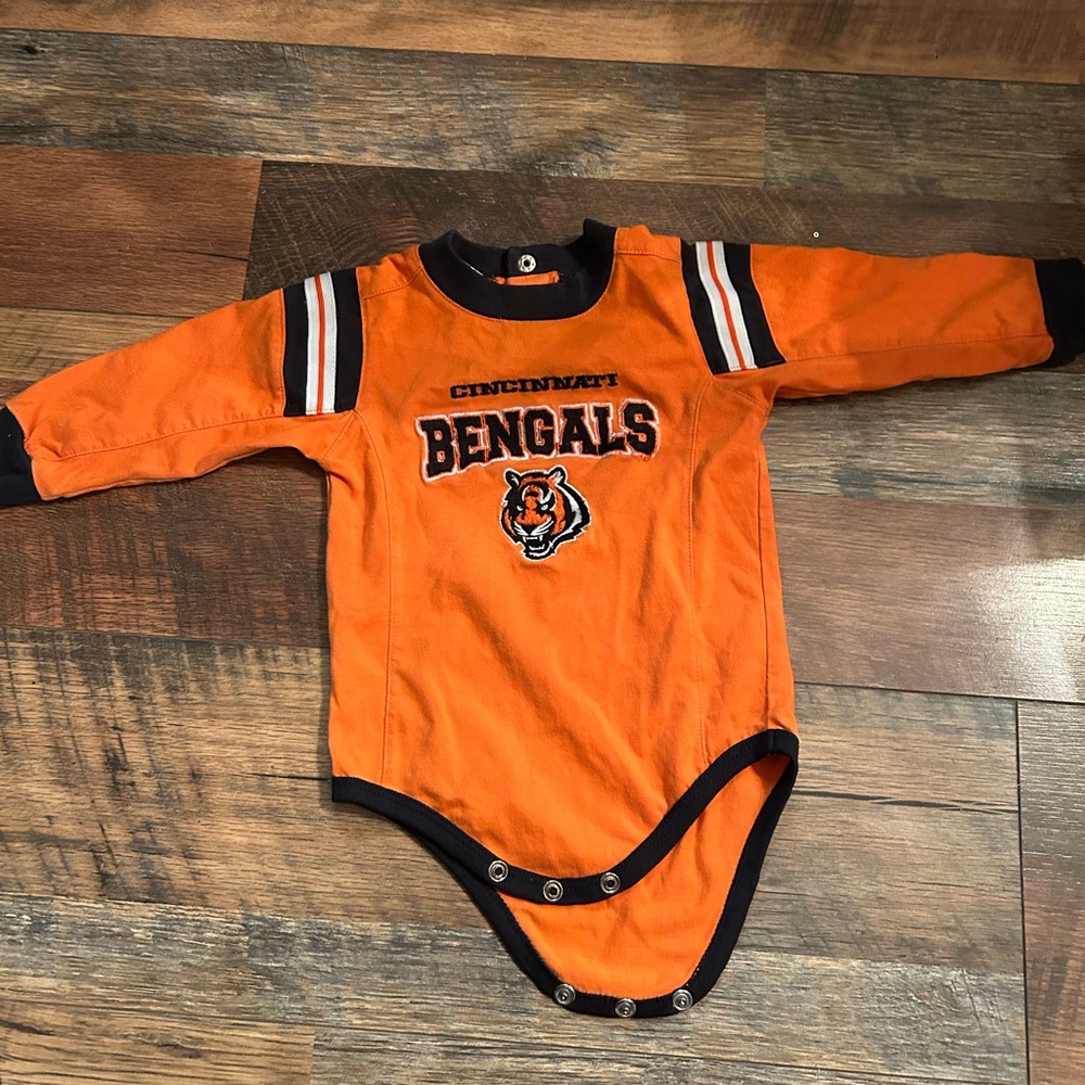 Cincinnati Bengals Baby Onesie